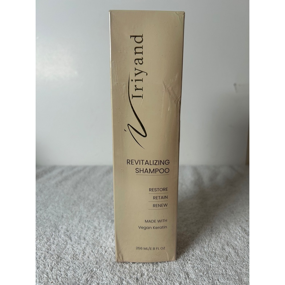 Iriyand Revitalizing Shampoo 8oz Vegan Keratin Thinning Hair Citrus Aroma NEW